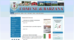Desktop Screenshot of comune.barzana.bg.it
